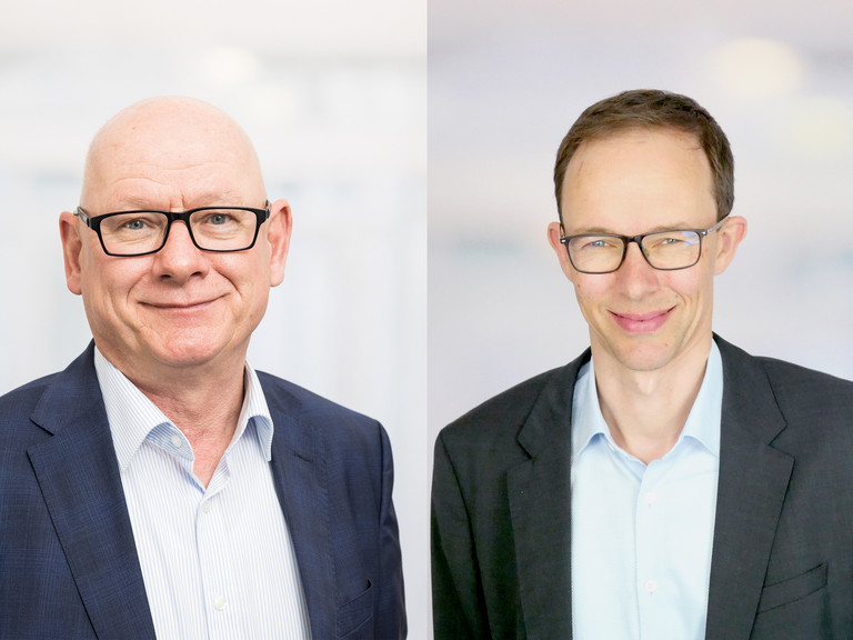 Portaitbilder von Herbert Blum und Thorsten Gerenkamp nebeneinander - Immanuel Miteinander Leben Portaitbilder von Herbert Blum und Thorsten Gerenkamp nebeneinander - Immanuel Miteinander Leben